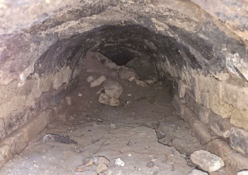 🔸 גילוי תעלה היסטורית בחרמבאד במהלך יישום פרויקט התיירות של טירת פאלק אל-אפלק