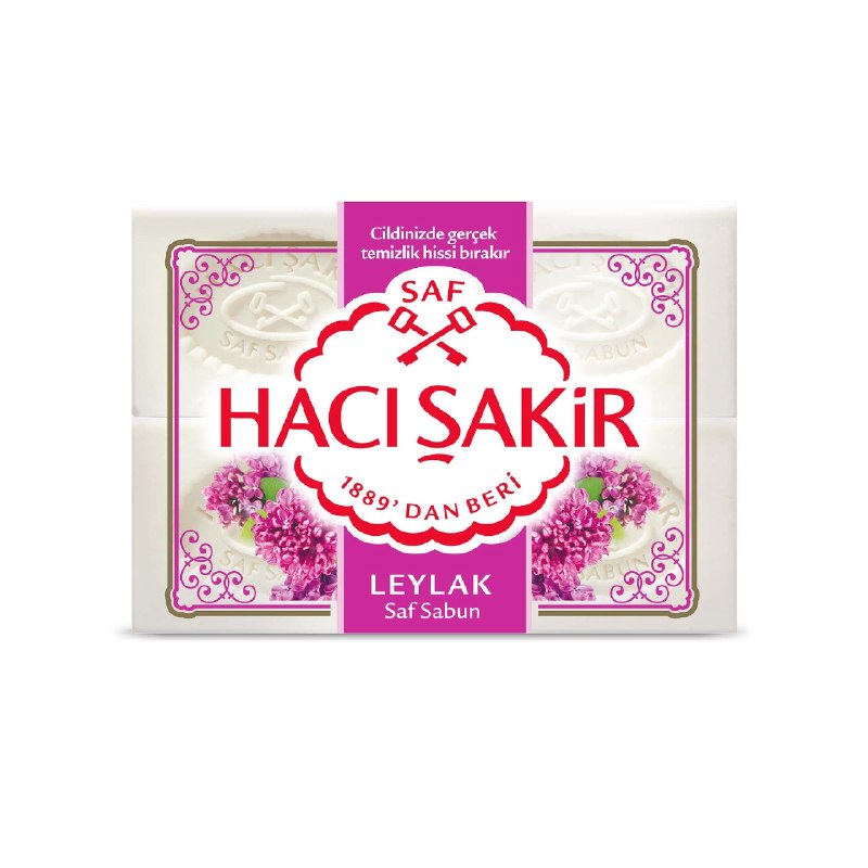 Hacı Şakir Leylak Kalıp Sabun (4 Adet)