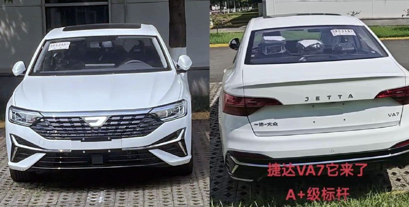 Новый седан Jetta VA7 готовится выйти на рынок 2