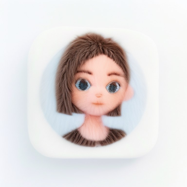 拿 KeJun 的毛绒图标工作流搞了一下国内的几个 AI app 图标，1.5 这个色彩是真的难