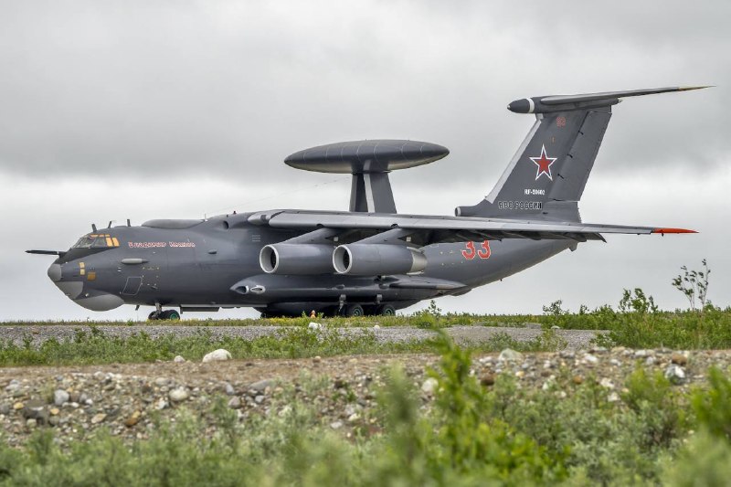 מטוס א-50U AWACS של חיל האוויר הרוסי נחת זה עתה בנמל התעופה הבינלאומי אל מקטום בדובאי, איחוד האמירויות הערב…