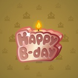 B-Day Candle #57