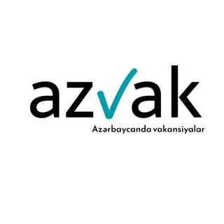 Telegram profile photo for AzVak - Azərbaycanda vakansiyalar: iş elanları / işlər / təcrübə proqramları / iş yeri