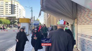 🎦 מצב הרוח של האנשים לפני הלוויה של מנהיג המהפכה במשהד