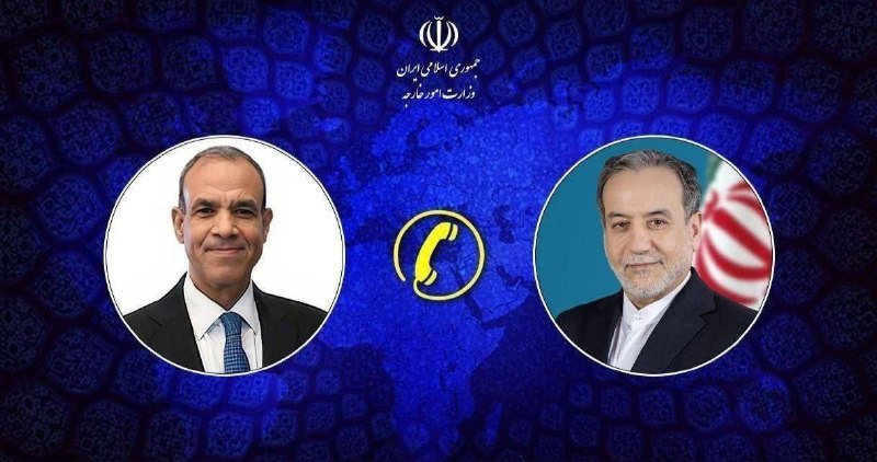 نورنیوز: ✅ گفتگوی تلفنی وزرای امور خارجه ایران و مصر🔹سید عباس عراقچی، وزیر امور خارجه جمهوری اسلامی ایران و بدر عبدالعاطی وزیر ام