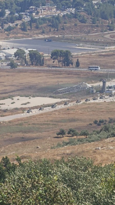 סערת ענק מתחוללת בימים אלה בעיר שכם ממחסום חווארה..