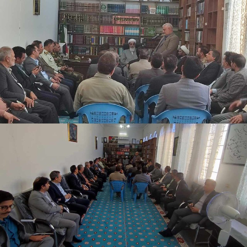 صدای تایباد: امام جمعه اهل سنت شهرستان تایباد میزبان مدیران و نمایندگان ادارات شهرستان در آغاز هفته وحدتصدای تایباد صدای رسای هر شهرو