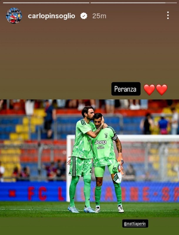 یوونتوس | یووه: 📱 استوری خداحافظی پینسولیو برای پرین:👵 @JuventusNewsIR