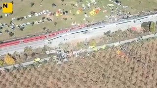 זירת טרגדיית הרכבת בספרד. 68 הרוגים 50 פצועים קשה (15 אנושיים) 30 פצועים אחרת 544 נוסעים בשתי הרכבות היא עש…