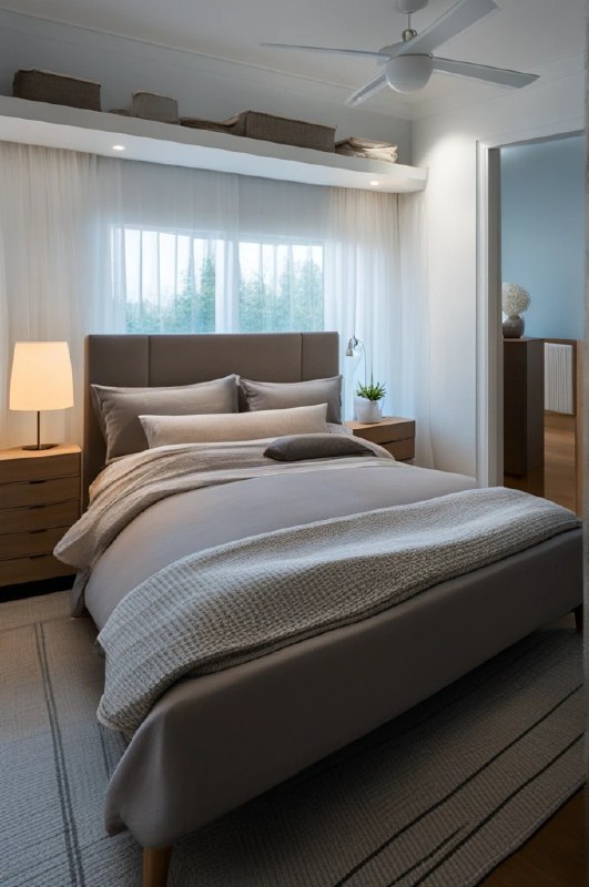 Bedroom Redesign Which option feels like the best redesign of the original space? Take advantage of the tool with the free trial. 1st shot is the o... - изображение 3 - redesign, original, bedroom