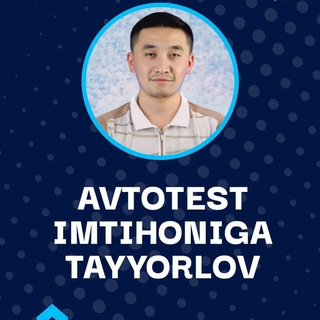 ILHOMJON AVTOTEST chati