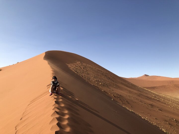 納米比亞行程: 驚嘆號字母、開車技巧磨練