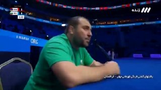 גם קשקר שוב השאירה את ההזדמנות במשקל 63 ק"ג, לאחר הפסקה בסיבוב הראשון, ניצח מוחמד מהדי קשטקר את אוג'לה מפינ…