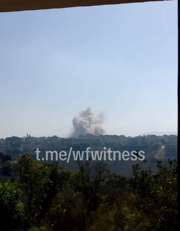 ️🇱🇧🇮🇱 פיצוץ ישראלי מכוון לעיירה זוותאר אל שרקיה בתוך אזור הביטחון של דרום לבנון.