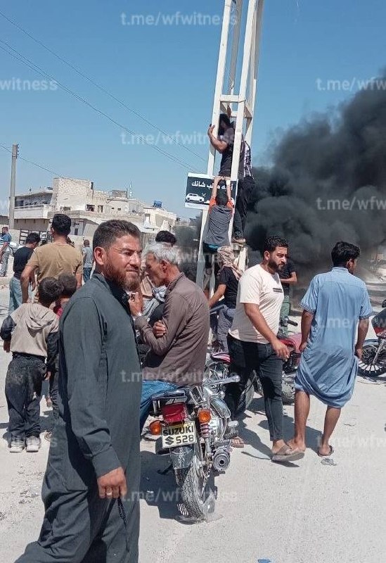️🇸🇾 ההפגנות נמשכות ברחבי סוריה, בגלל עליות העלויות ומשבר הדלק.