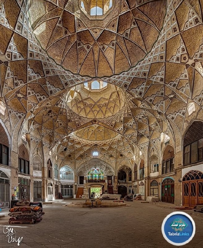TabrizLinks تبریز لینک: 🔸جای جای ایران، هنر و صنعت ترکان؛ معماری زیبای تورک های قاجار در بازار قم@tabrizlinks
