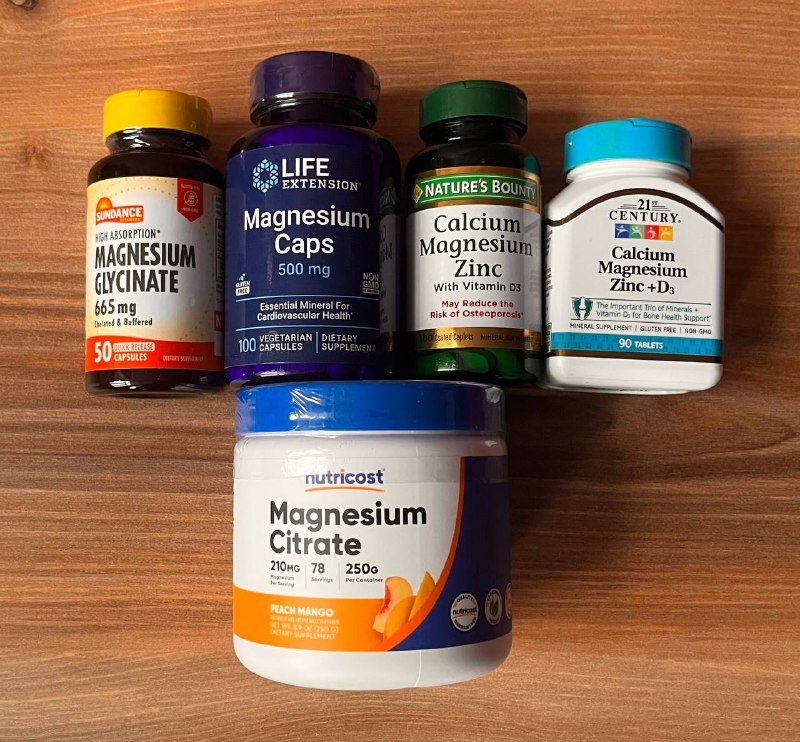 ❇️ Цитрат магния. Nutricost, Magnesium Citrate, Peach Mango, 8.8 oz (250 g). 65 лари — фото 1