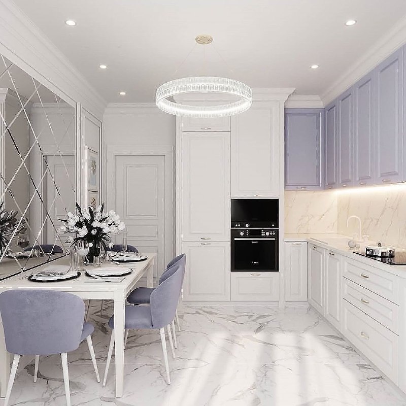 Голубая или сиреневая кухни МЫ В МАХ подписаться - изображение 7 - голубая, сиреневая, кухни