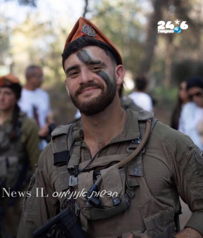 🇮🇱 The heart is broken! Sergeant Ron Yonatan Roitman, 23, from Ashkelon, a fighter in the Ari Battalion (775) in the Rescue Brigade, fell in battle at the Yehuda Junction in the Yehuda Brigade. The fourth.