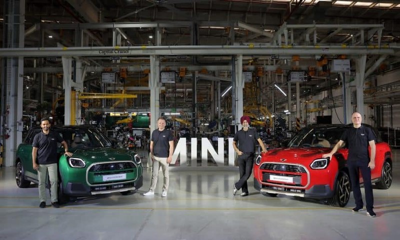 MINI теперь собирает Countryman в Индии: с конвейера Chennai plant выходит компа