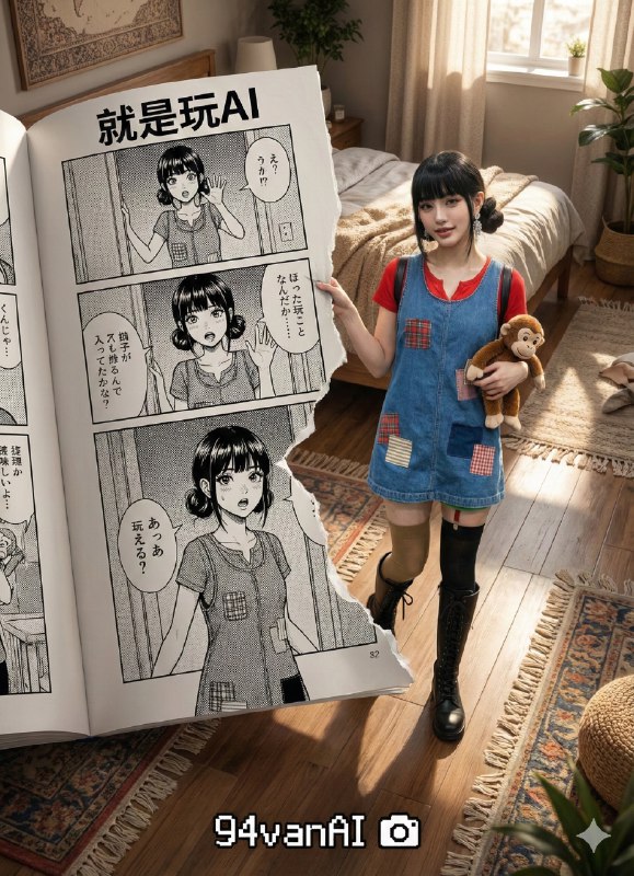 有同学说：需要这个一键切的漫画书破窗主题提示词，已迭代，请享用！@aigc1024有同学说：需要这个一键切的漫画书破窗主题提示词，已迭代，请享用！@aigc1024