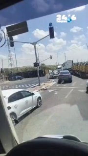 🇮🇱 צומת גורל משאית הפוכה.