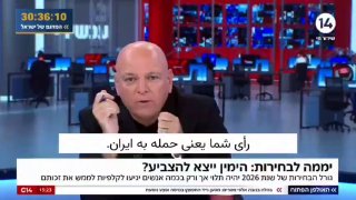 מנחה ערוץ 14 של ישראל: אם אתה מצביע, אתה חייל לתקוף את איראן. ההצבעה שלך פירושה לתקוף את איראן. לך להצביע.