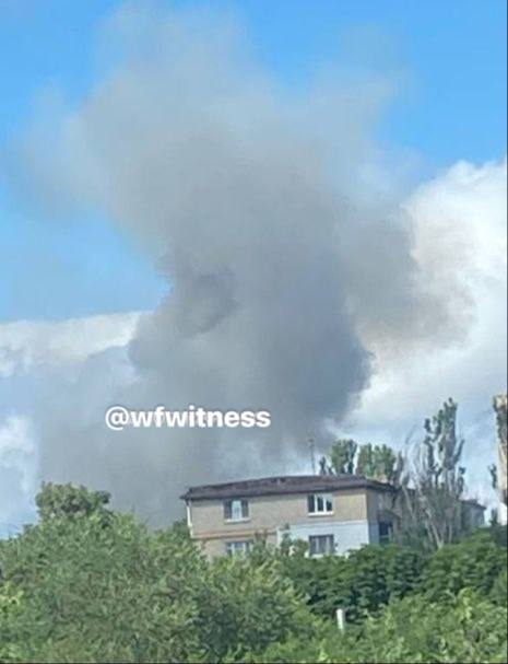 פצצות גלישה רוסיות תקפו את העיר זפוריז'יה באוקראינה