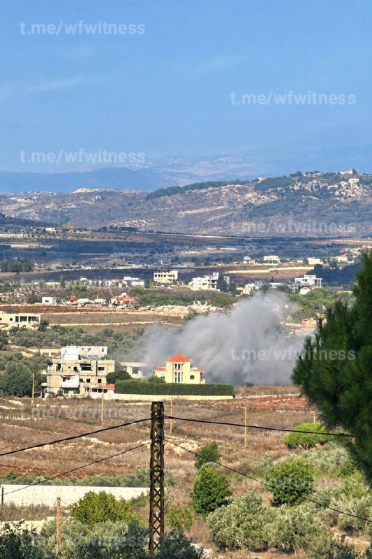 ️🇱🇧🇮🇱 An Israeli artillery bombardment was aimed at Zouter al-Sharqiya in southern Lebanon.