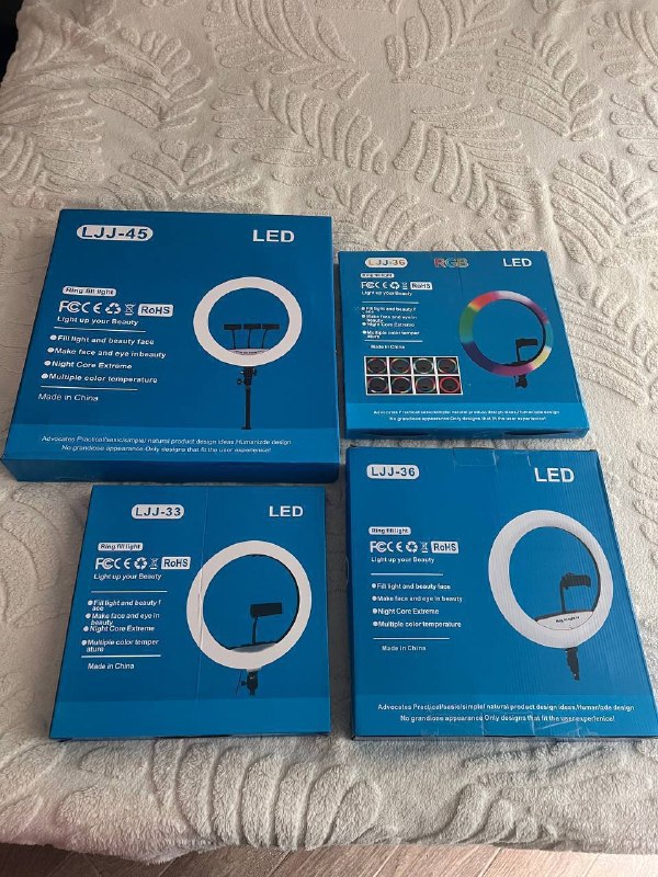 Продаю 3 кольцевые лампы