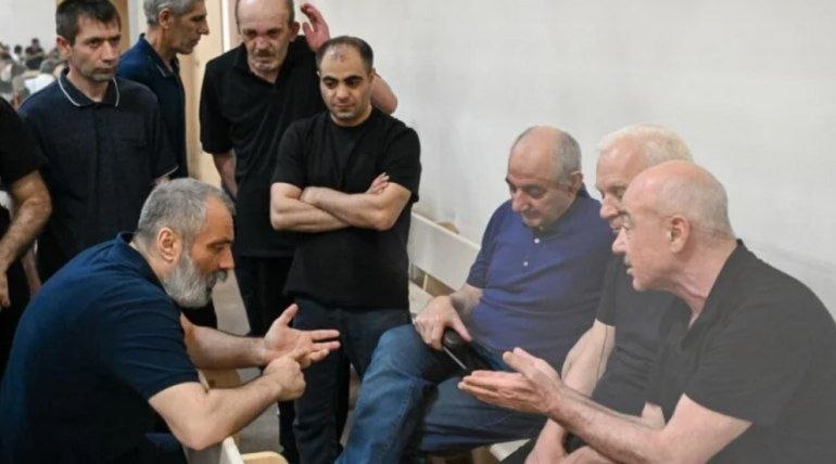 Здание суда в Баку, где рассматриваются апелляции граждан Армении.