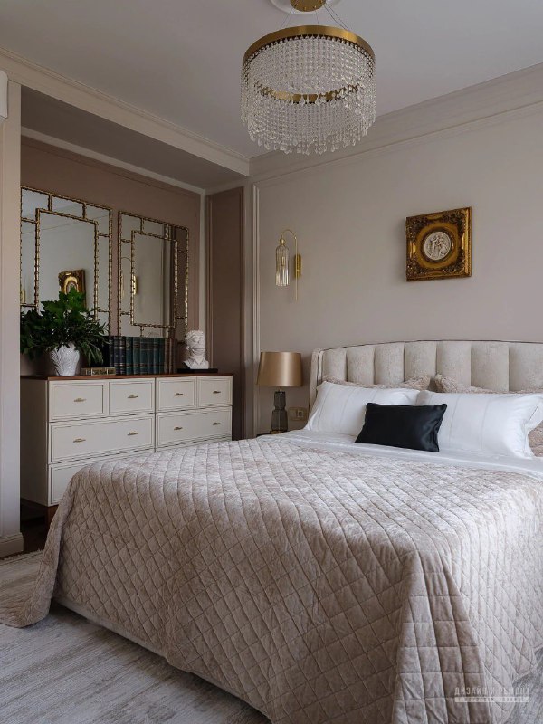 Квартира 69,9 м в доме сталинской эпохи В планировку внесли ряд функциональных изменений перегородку между гостиной и спальней заменили на встроенн... - изображение 5 - пространство, комнаты, дизайн