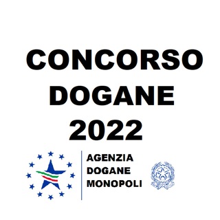 CONCORSO DOGANE 2024