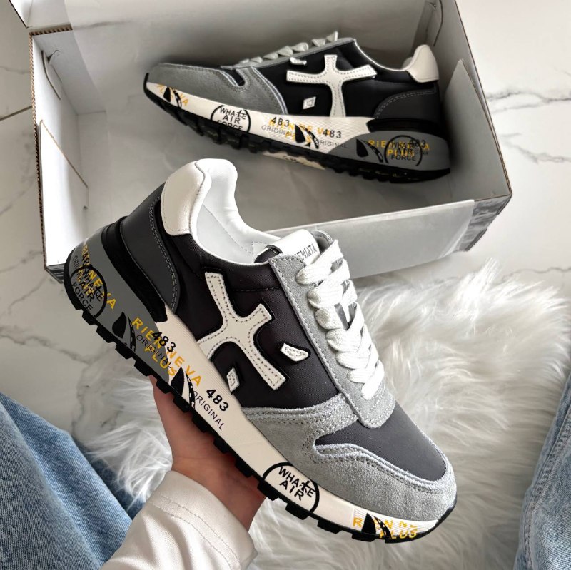 Premiata Premiata Mick Blue Grey, фото 3