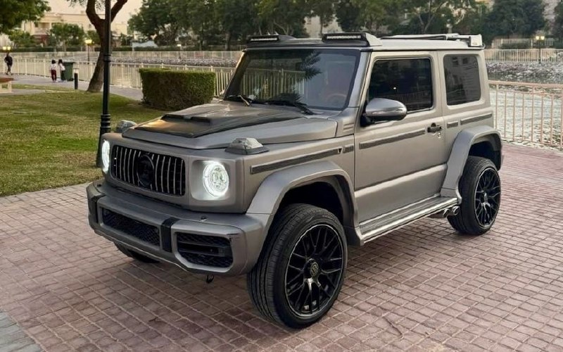 В Дубае превратили Suzuki Jimny в G-Class от Brabu...