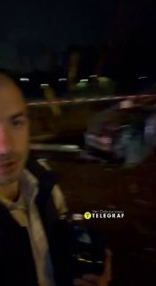 קייב, ההשלכות של טילים בליסטיים הסרטון מציג את אזור תחנת המטרו "ליסובה" וחנות "אשן". יאן דוברונוסוב