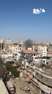 🇮🇱 תקיפה בשכונת רימאל במערב העיר עזה.