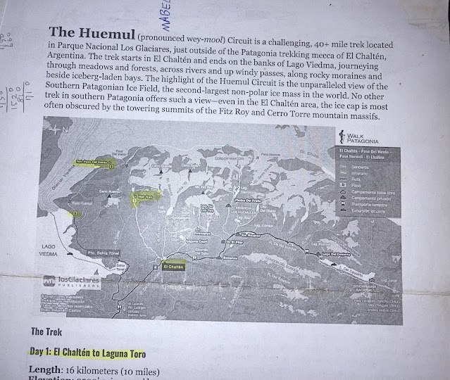 阿根廷查爾騰 馬駝鹿山環線四天三夜健行