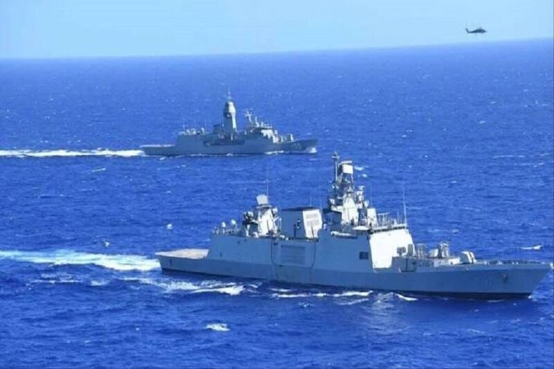 🔸 The collision of Indian and Pakistani naval ships in the Arabian Sea; New Delhi summoned Islamabad