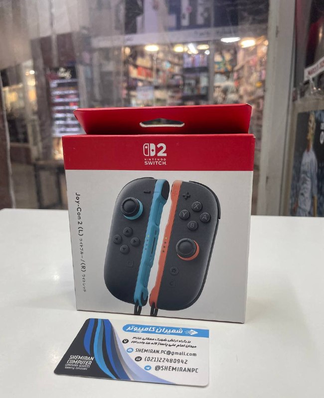 PS4SHEMIRAN: Nintendo Switch 2 Joy-Con Light Blue and Light Red جوی کان آبی قرمز نینتندو سوییچ 2💪💪💪پلمپ موجود💪💪💪