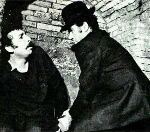 🎬 سینمای قدیم 💯: ناصر ملک مطیعی در فیلم" اَبَر مرد"🎥 @old_Moviie 💯