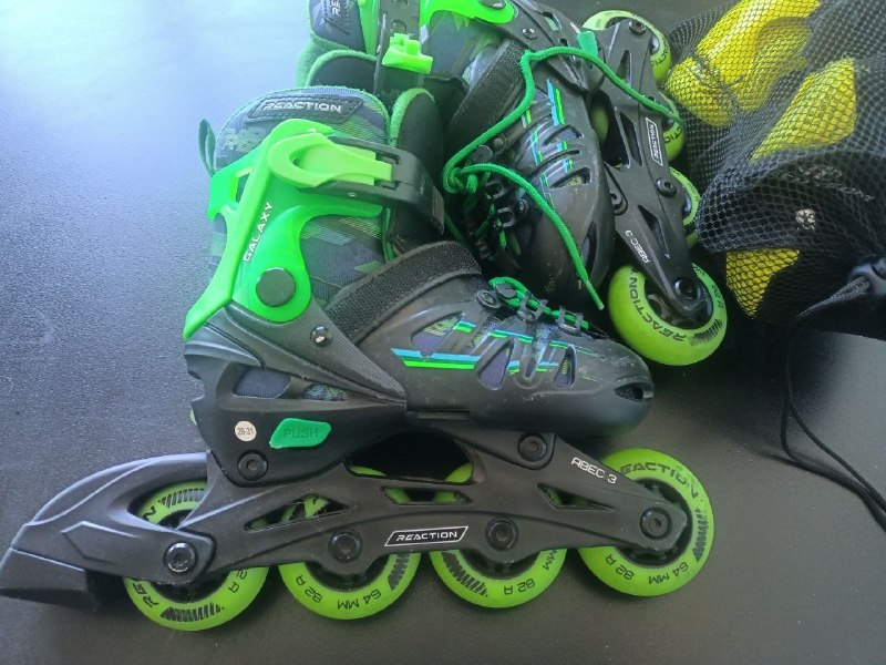 Ролики детские, защита, велосипед — фото 1