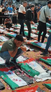 غزة تشيّع 112 شهيداً استخرجوا من تحت الركام