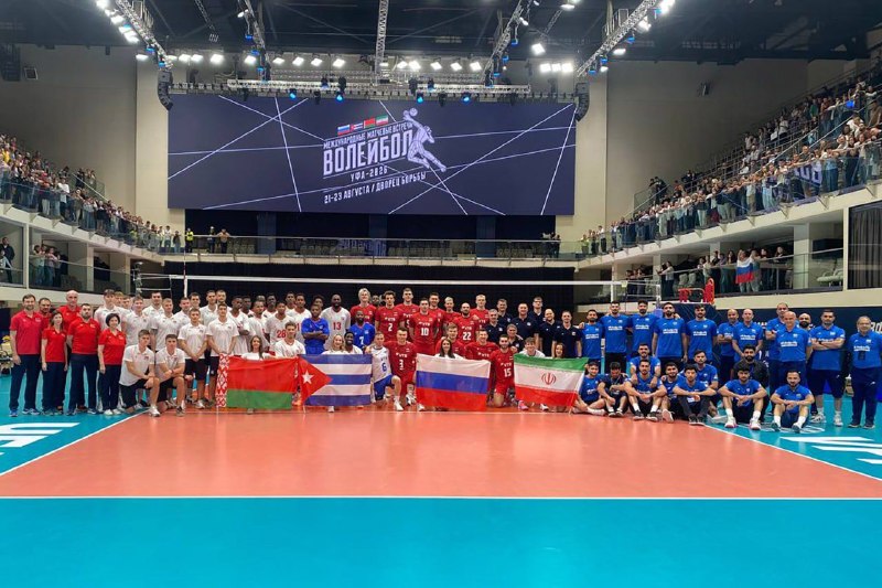 فوتبالی | Footballi.net: 🏐🥈 ایران نایب‌قهرمان تورنمنت چهار جانبه اوفا شد🔻تیم ملی والیبال ایران با کسب یک پیروزی و چهار امتیاز، در جایگاه دوم تورن