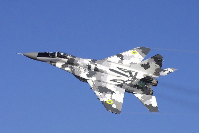 מטוס מיג-29 אוקראיני התרסק באזור אודסה לאחר שעלה באש במהלך שיגור טיל.