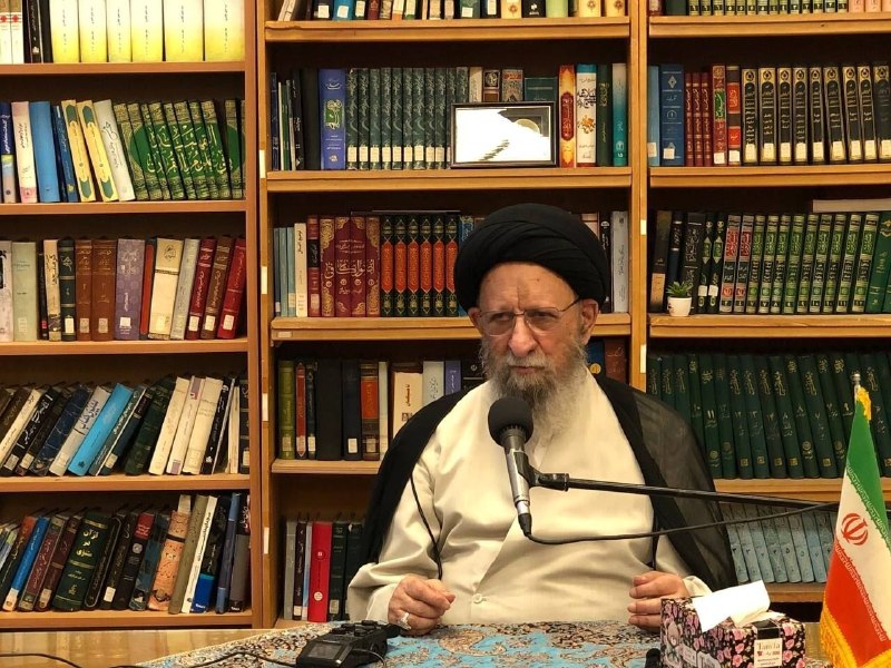🔸 Ayatollah Nurmfidi: יש אנשים שרואים את הבעיות של המדינה דרך משקפיים צרי אופקים