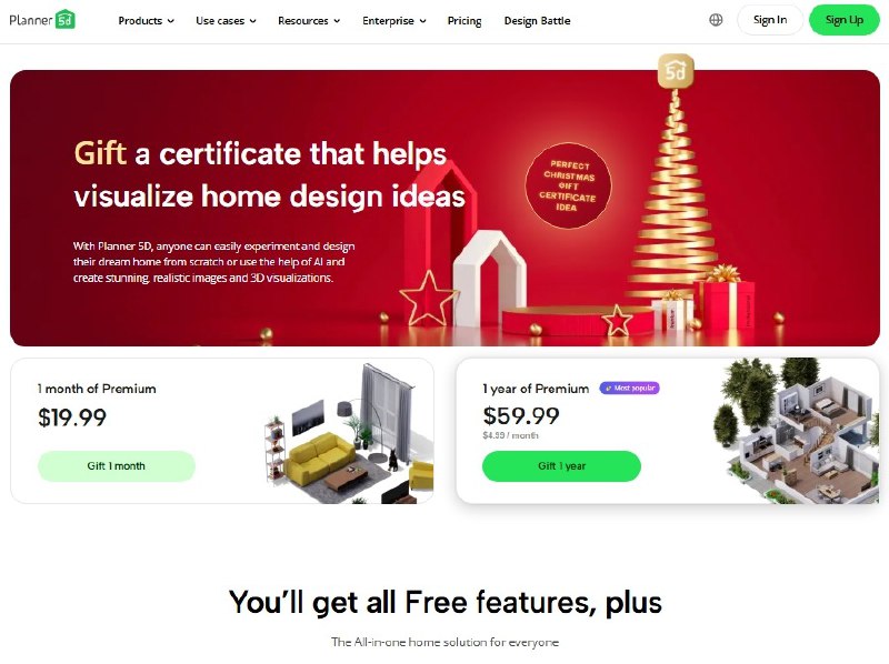 Christmas Gifts Are Here Planner5D is an all-in-one tool for both new and professional interior designers and it has been my go-to app for the past... - изображение 3 - for, and, christmas