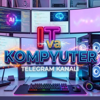 Telegram profile photo for IT & KOMPYUTER