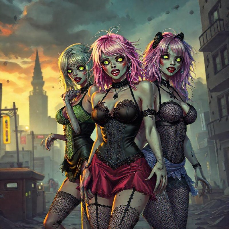 ZombieCash gallery image: 💋 UNDEAD AFTER DARK Midnight looks a whole lot better when the market is sleeping. #ZombieCashAfterDark