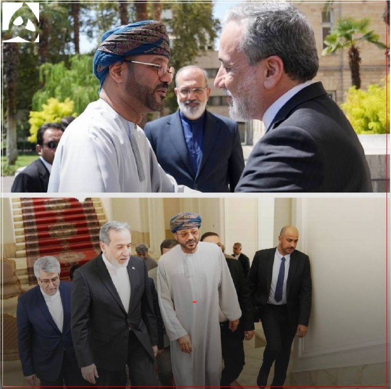 همشهری: 📷عراقچی در تهران از همتای عمانی استقبال کرد@HamshahriNews